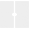 Ekena Millwork Rubik Architectural Grde PVC Contemporary Ceiling Medallion, Two Piece, 24"OD x 3"ID x 8 1/4"C x 1"P CMP24RK2-03000 - alternate 2